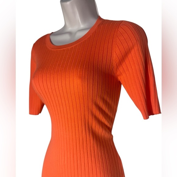 LOFT Ribbed Elbow Sleeve Maxi Dress Soft & Flattering Fit! Small petite - Picture 6 of 15